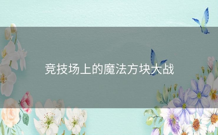 竞技场上的魔法方块大战 竞技场上的魔法方块大战